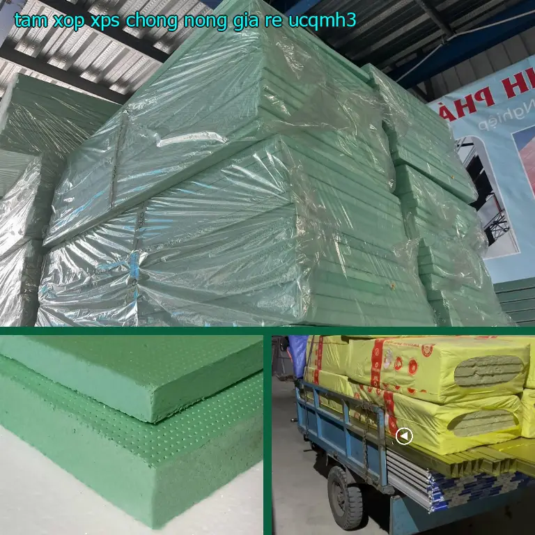 Tấm xốp XPS chống nóng giá rẻ UCQMH3