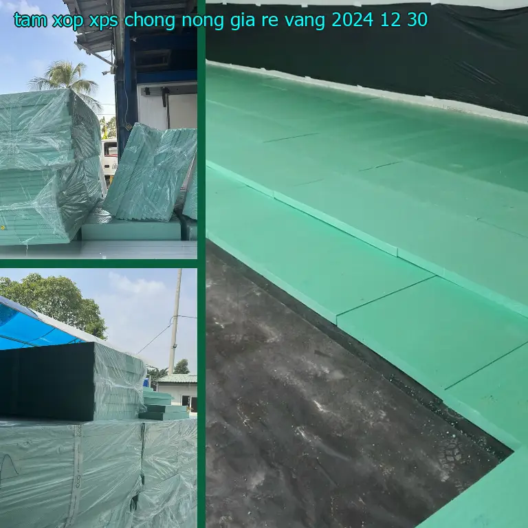 Ngày sản xuất tấm xốp XPS chống nóng giá rẻ Vàng: 2024-12-30