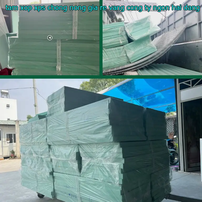 Nhà cung cấp tấm xốp XPS chống nóng giá rẻ Vàng: Công ty Ngọn Hải Đăng