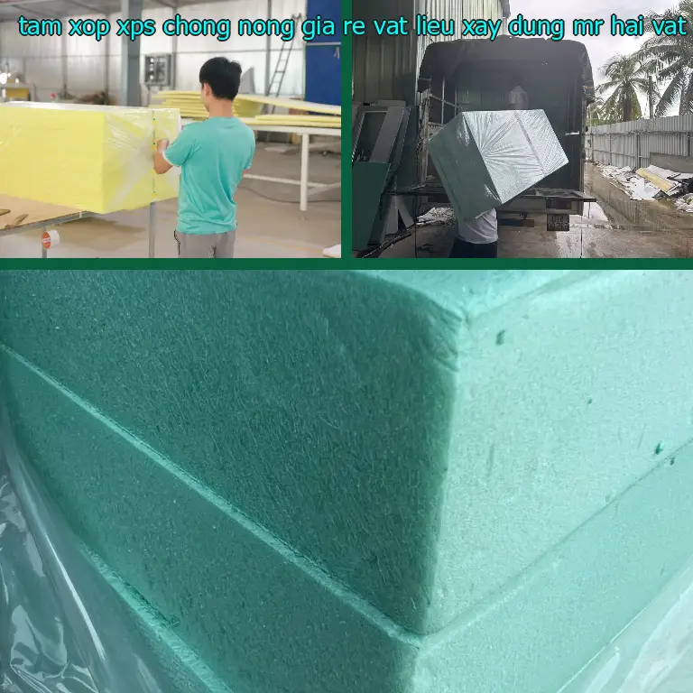 Nhà cung cấp tấm xốp XPS chống nóng giá rẻ Vật Liệu Xây Dựng Mr.HẢI: Vật Liệu Xây Dựng Mr.HẢI