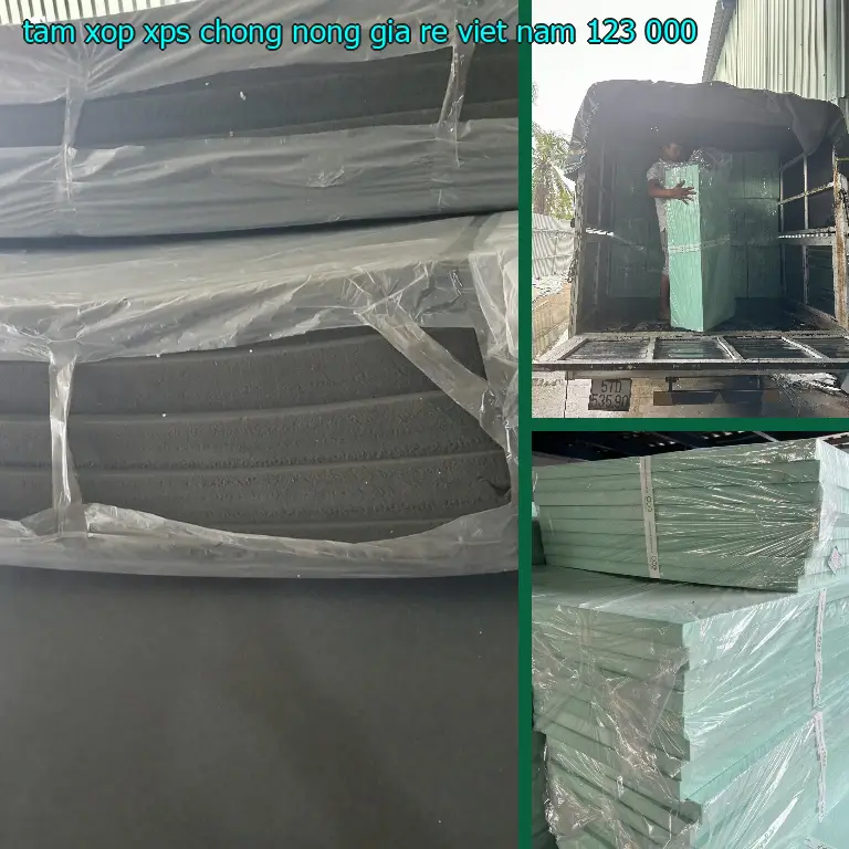 Giá tấm xốp XPS chống nóng giá rẻ Việt Nam: 123.000₫ Giá tấm xốp XPS chống nóng giá rẻ Việt Nam: 123.000₫