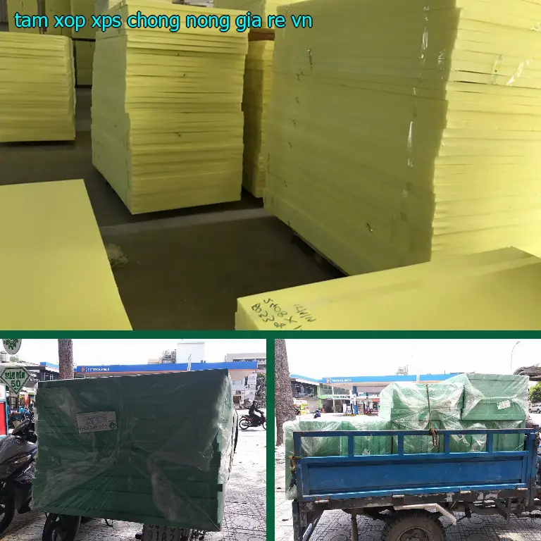 Tấm xốp XPS chống nóng giá rẻ VN