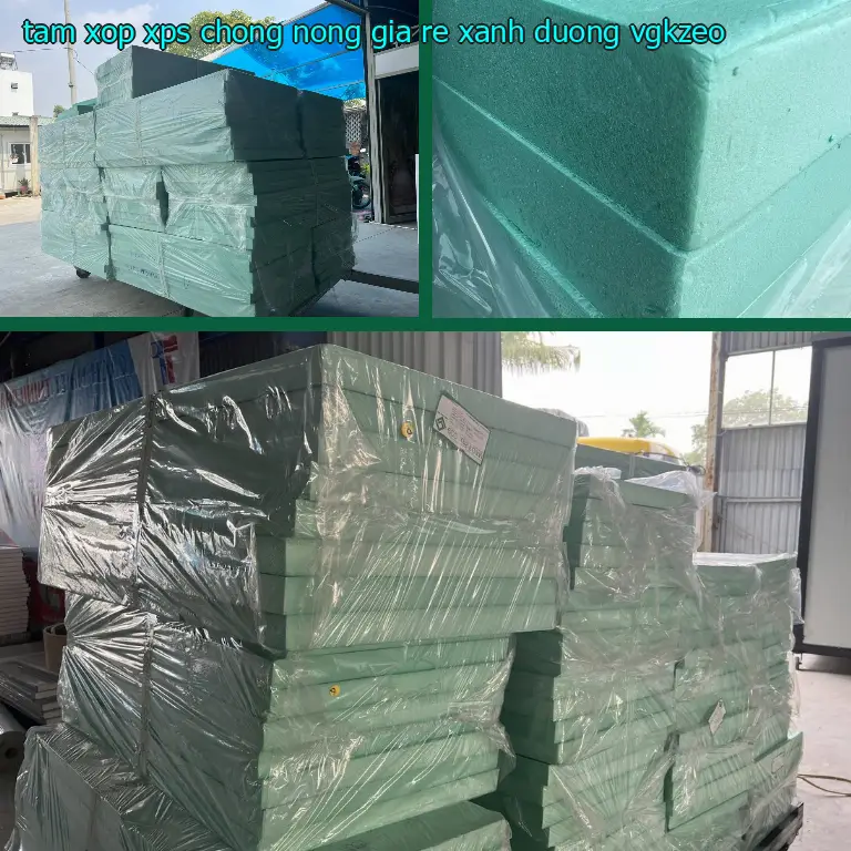 Model tấm xốp XPS chống nóng giá rẻ Xanh dương: VGKZEO Model tấm xốp XPS chống nóng giá rẻ Xanh dương: VGKZEO