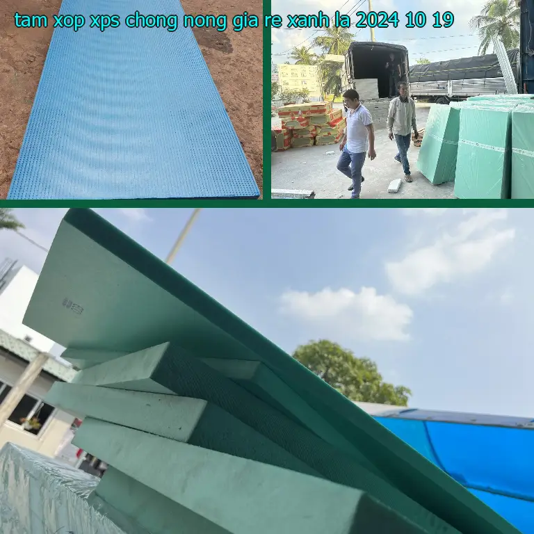 Ngày sản xuất tấm xốp XPS chống nóng giá rẻ Xanh lá: 2024-10-19 Ngày sản xuất tấm xốp XPS chống nóng giá rẻ Xanh lá: 2024-10-19