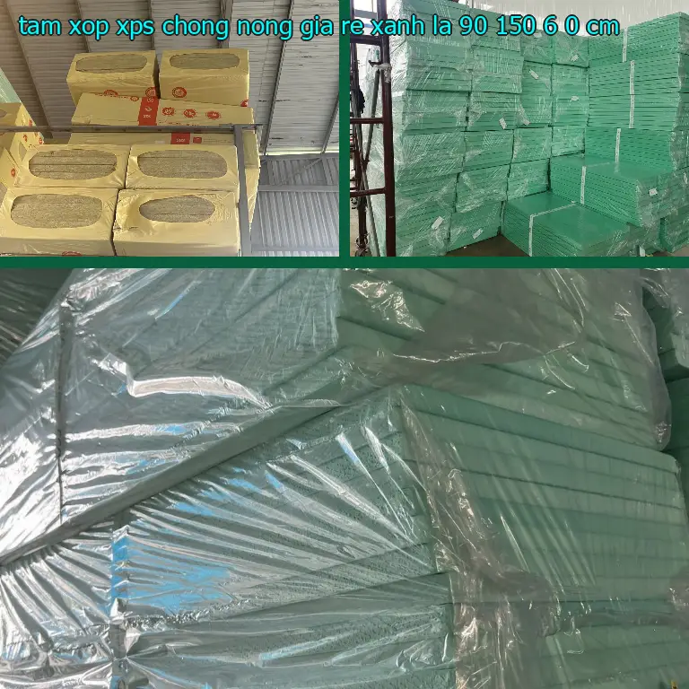 Kích thước tấm xốp XPS chống nóng giá rẻ Xanh lá: 90*150*6.0 cm Kích thước tấm xốp XPS chống nóng giá rẻ Xanh lá: 90*150*6.0 cm