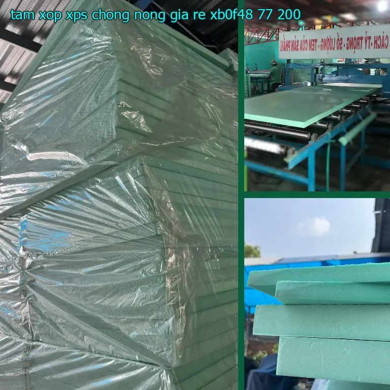 Giá tấm xốp XPS chống nóng giá rẻ XB0F48: 77.200₫ Giá tấm xốp XPS chống nóng giá rẻ XB0F48: 77.200₫