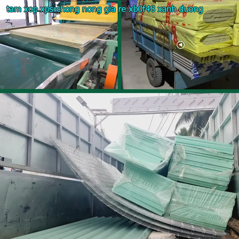 Màu sắc tấm xốp XPS chống nóng giá rẻ XB0F48: Xanh dương Màu sắc tấm xốp XPS chống nóng giá rẻ XB0F48: Xanh dương