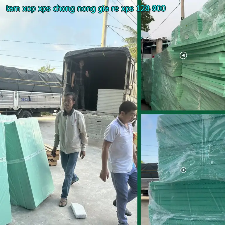 Đơn giá tấm xốp XPS chống nóng giá rẻ XPS: 128.800₫ Đơn giá tấm xốp XPS chống nóng giá rẻ XPS: 128.800₫