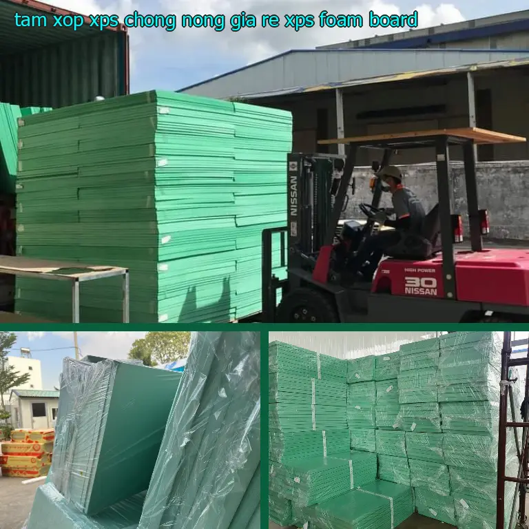 Tấm xốp XPS chống nóng giá rẻ XPS Foam Board