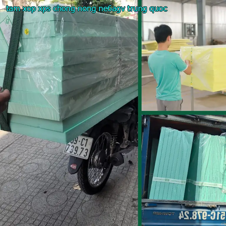 Xuất xứ tấm xốp XPS chống nóng NE6AGV: Trung Quốc