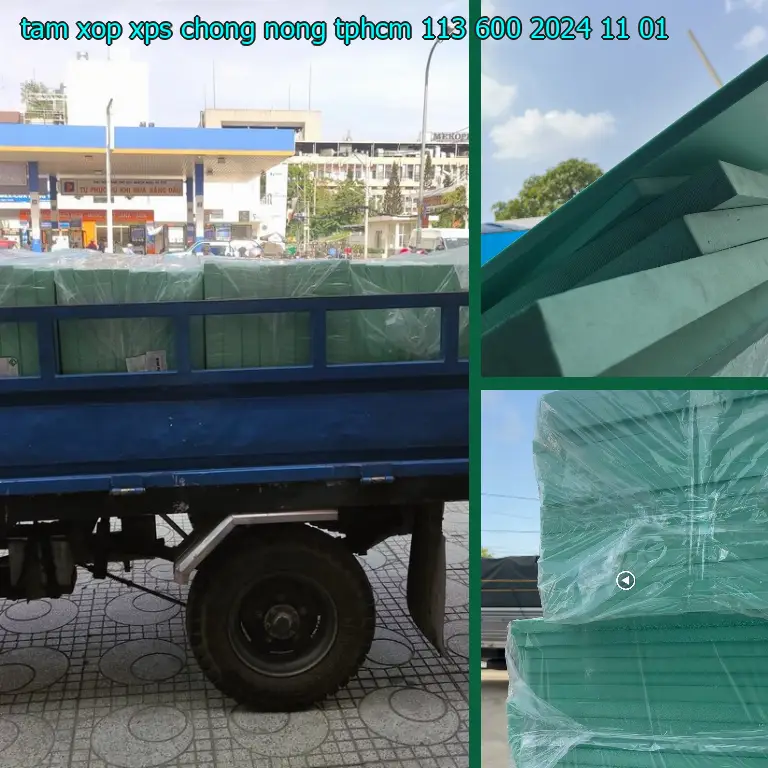 Ngày sản xuất tấm xốp XPS chống nóng TpHCM 113.600₫: 2024-11-01 Ngày sản xuất tấm xốp XPS chống nóng TpHCM 113.600₫: 2024-11-01