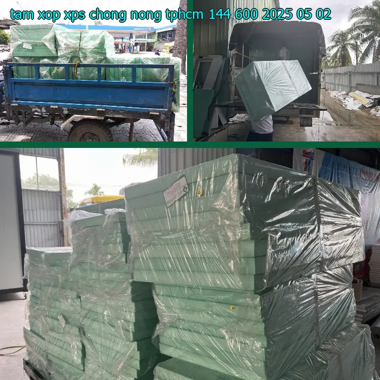 Ngày sản xuất tấm xốp XPS chống nóng TpHCM 144.600₫: 2025-05-02 Ngày sản xuất tấm xốp XPS chống nóng TpHCM 144.600₫: 2025-05-02