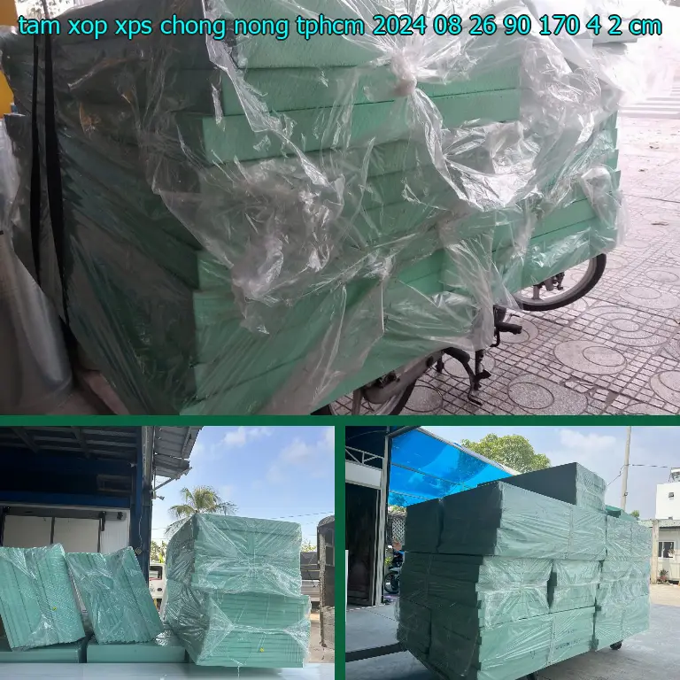 Kích thước tấm xốp XPS chống nóng TpHCM 2024-08-26: 90*170*4.2 cm Kích thước tấm xốp XPS chống nóng TpHCM 2024-08-26: 90*170*4.2 cm