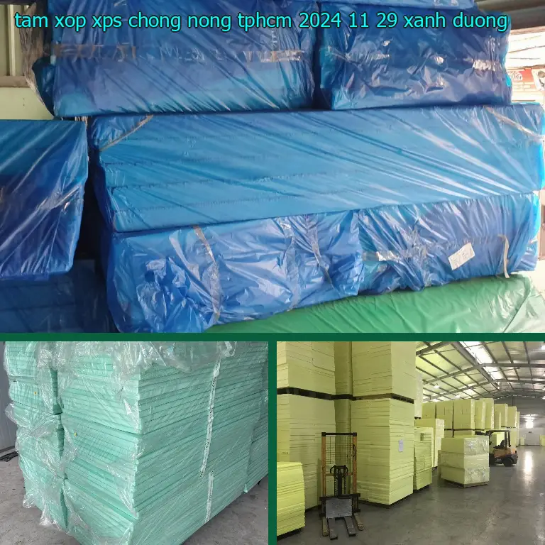 Màu sắc tấm xốp XPS chống nóng TpHCM 2024-11-29: Xanh dương Màu sắc tấm xốp XPS chống nóng TpHCM 2024-11-29: Xanh dương