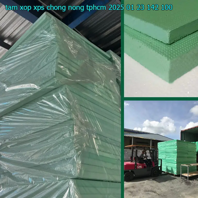 Đơn giá tấm xốp XPS chống nóng TpHCM 2025-01-23: 142.100₫ Đơn giá tấm xốp XPS chống nóng TpHCM 2025-01-23: 142.100₫