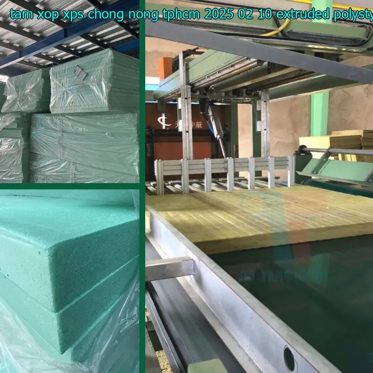 Chất liệu tấm xốp XPS chống nóng TpHCM 2025-02-10: Extruded Polystyrene Foam