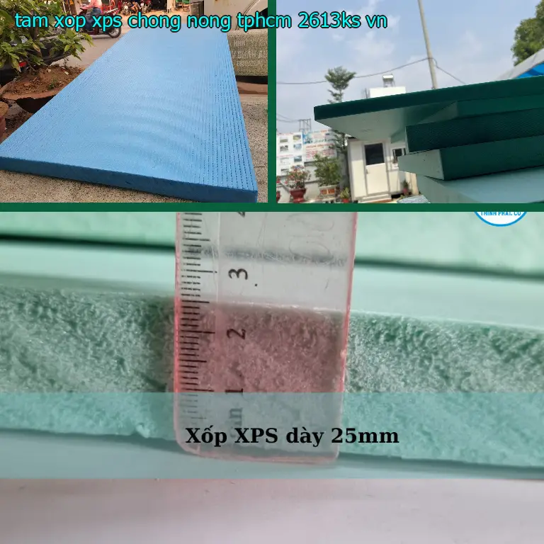 Xuất xứ tấm xốp XPS chống nóng TpHCM 2613KS: VN