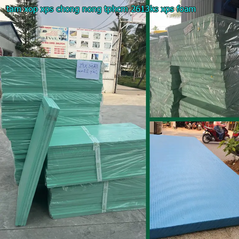 Danh mục tấm xốp XPS chống nóng TpHCM 2613KS: XPS Foam