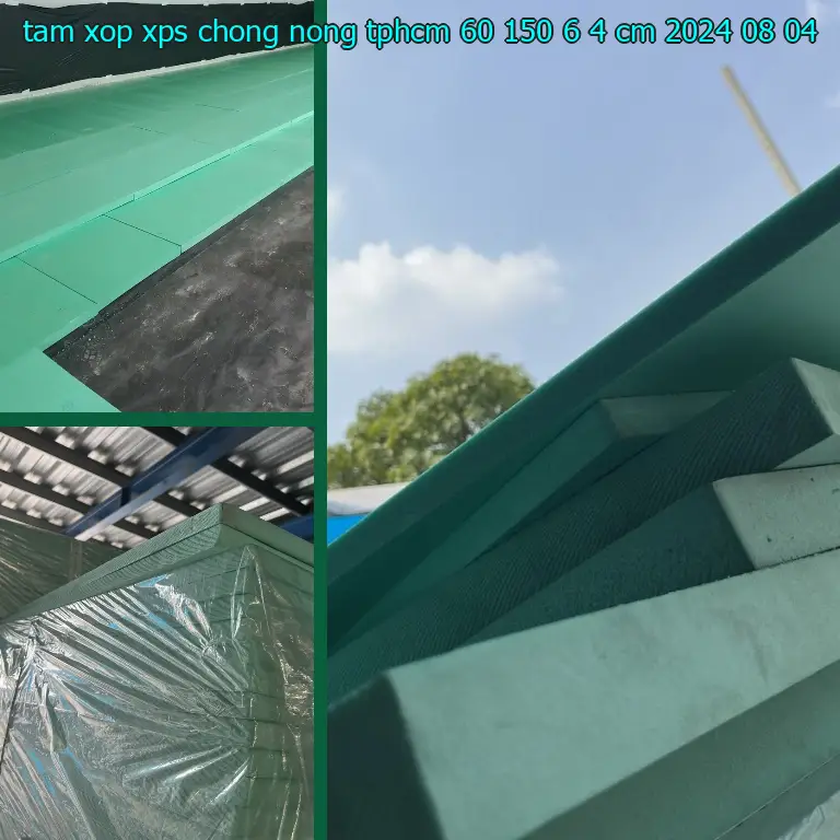 Ngày sản xuất tấm xốp XPS chống nóng TpHCM 60*150*6.4 cm: 2024-08-04 Ngày sản xuất tấm xốp XPS chống nóng TpHCM 60*150*6.4 cm: 2024-08-04