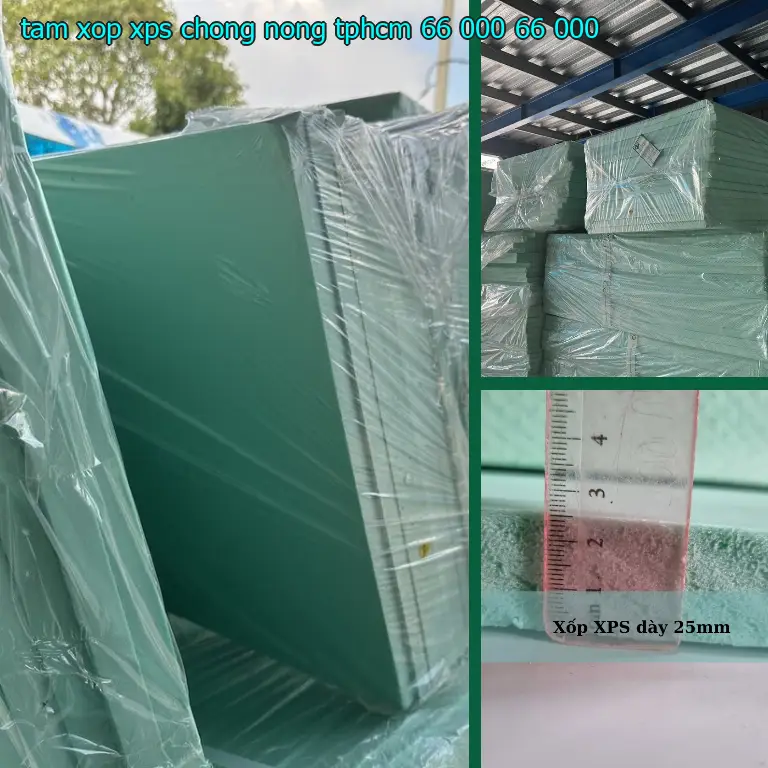 Đơn giá tấm xốp XPS chống nóng TpHCM 66.000₫: 66.000₫ Đơn giá tấm xốp XPS chống nóng TpHCM 66.000₫: 66.000₫