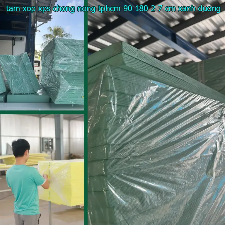 Màu sắc tấm xốp XPS chống nóng TpHCM 90*180*2.7 cm: Xanh dương Màu sắc tấm xốp XPS chống nóng TpHCM 90*180*2.7 cm: Xanh dương