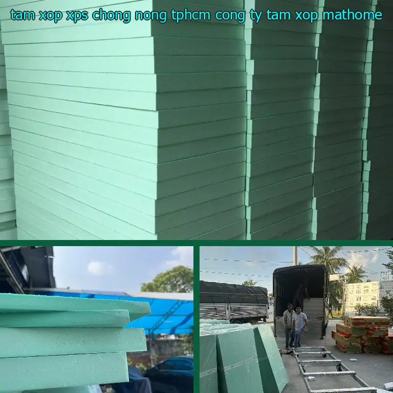 Tấm xốp XPS chống nóng TpHCM Công ty tấm xốp MatHome