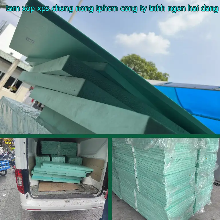 Chất liệu tấm xốp XPS chống nóng TpHCM Công ty TNHH Ngọn Hải Đăng: XPS