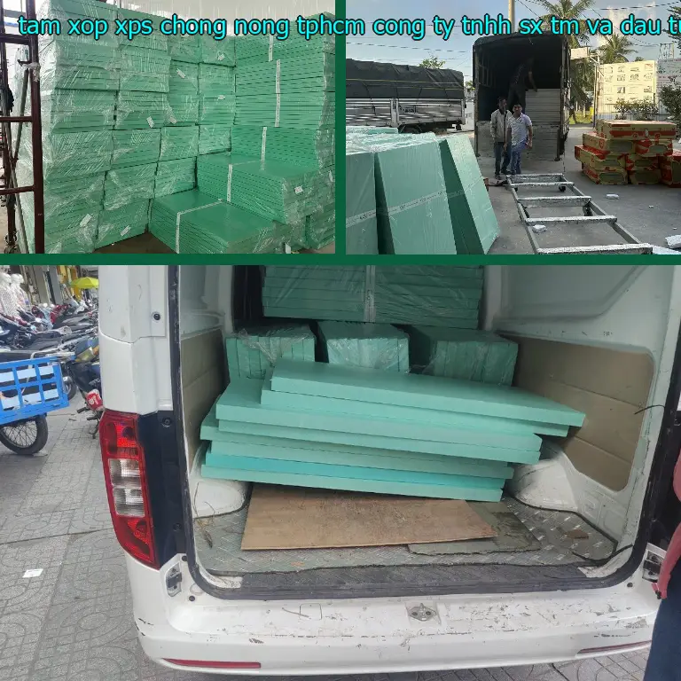 Model tấm xốp XPS chống nóng TpHCM Công ty TNHH SX TM và đầu tư Tiến Phong: 46OVUX