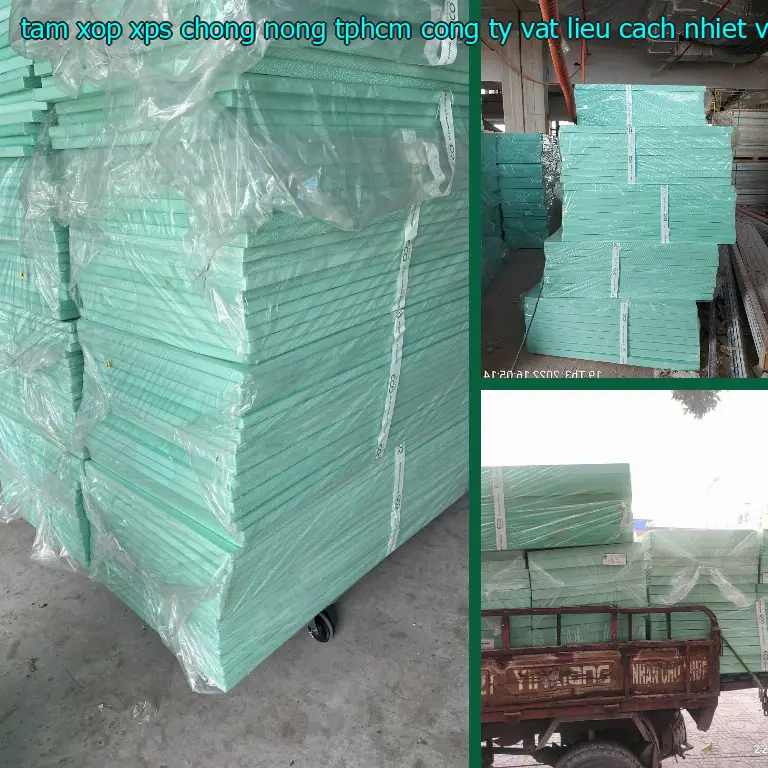 Ngày sản xuất tấm xốp XPS chống nóng TpHCM Công ty vật liệu cách nhiệt Việt Nhật: 2024-07-11 Ngày sản xuất tấm xốp XPS chống nóng TpHCM Công ty vật liệu cách nhiệt Việt Nhật: 2024-07-11