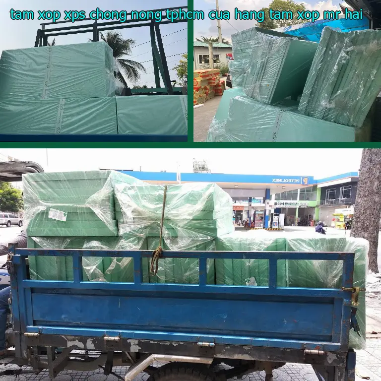 Tấm xốp XPS chống nóng TpHCM Cửa hàng tấm xốp Mr.HẢI