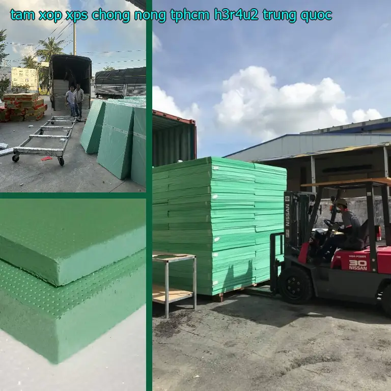 Xuất xứ tấm xốp XPS chống nóng TpHCM H3R4U2: Trung Quốc
