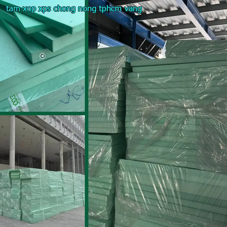 Tấm xốp XPS chống nóng TpHCM Vàng