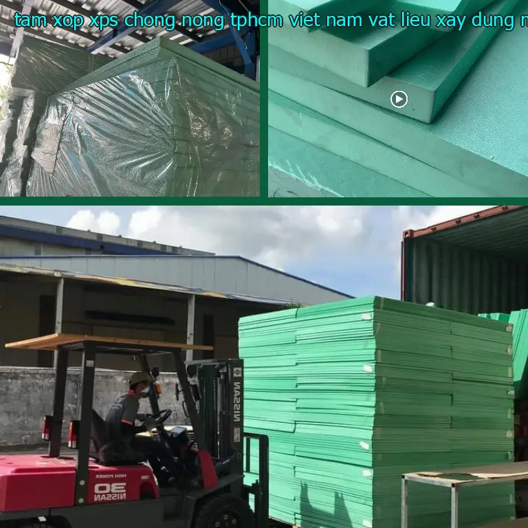 Nhà cung cấp tấm xốp XPS chống nóng TpHCM Viet Nam: Vật Liệu Xây Dựng Mr.HẢI