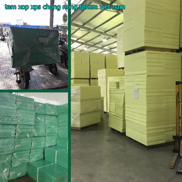 Tấm xốp XPS chống nóng TpHCM Việt Nam