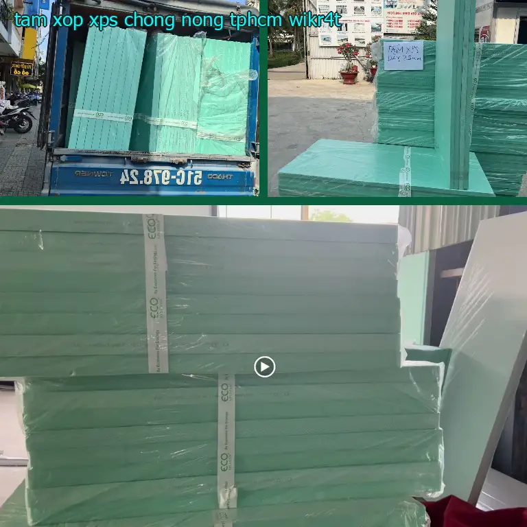 Tấm xốp XPS chống nóng TpHCM WIKR4T