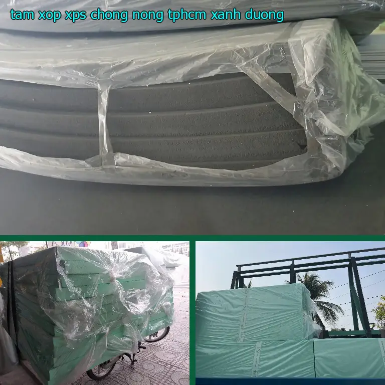 Tấm xốp XPS chống nóng TpHCM Xanh dương