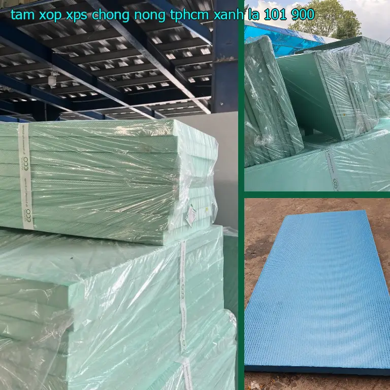 Đơn giá tấm xốp XPS chống nóng TpHCM Xanh lá: 101.900₫