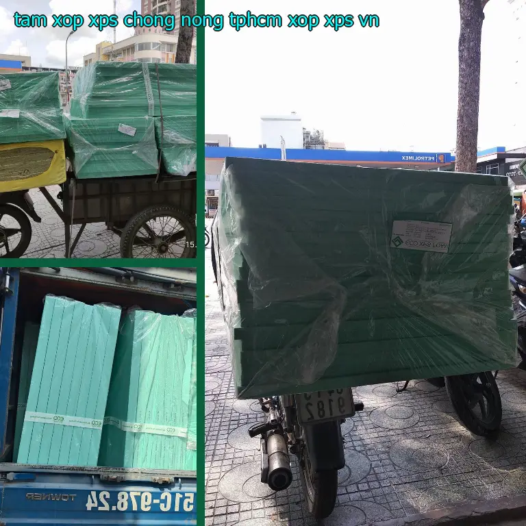 Xuất xứ tấm xốp XPS chống nóng TpHCM Xốp XPS: VN Xuất xứ tấm xốp XPS chống nóng TpHCM Xốp XPS: VN