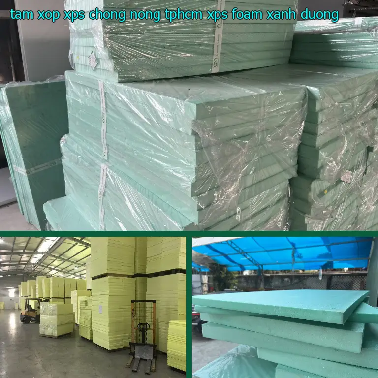 Màu sắc tấm xốp XPS chống nóng TpHCM XPS Foam: Xanh dương Màu sắc tấm xốp XPS chống nóng TpHCM XPS Foam: Xanh dương