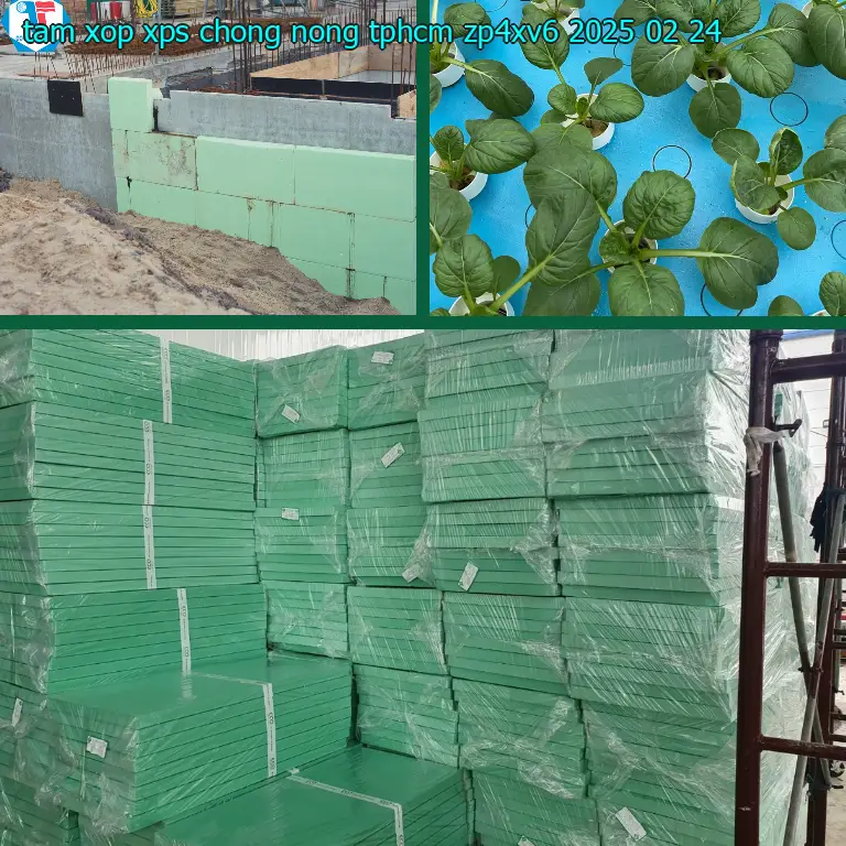 Ngày sản xuất tấm xốp XPS chống nóng TpHCM ZP4XV6: 2025-02-24