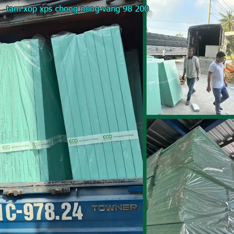 Đơn giá tấm xốp XPS chống nóng Vàng: 98.200₫