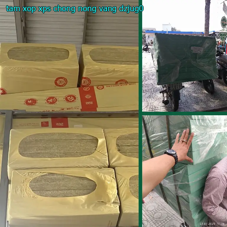 Model tấm xốp XPS chống nóng Vàng: DZJUG0