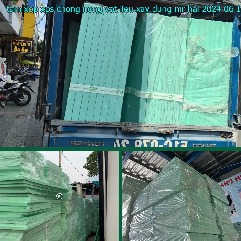 Ngày sản xuất tấm xốp XPS chống nóng Vật Liệu Xây Dựng Mr.HẢI: 2024-06-16