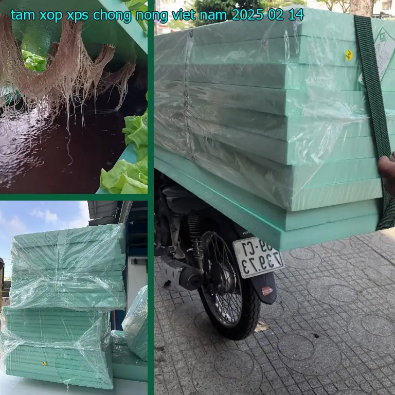 Ngày sản xuất tấm xốp XPS chống nóng Viet Nam: 2025-02-14 Ngày sản xuất tấm xốp XPS chống nóng Viet Nam: 2025-02-14