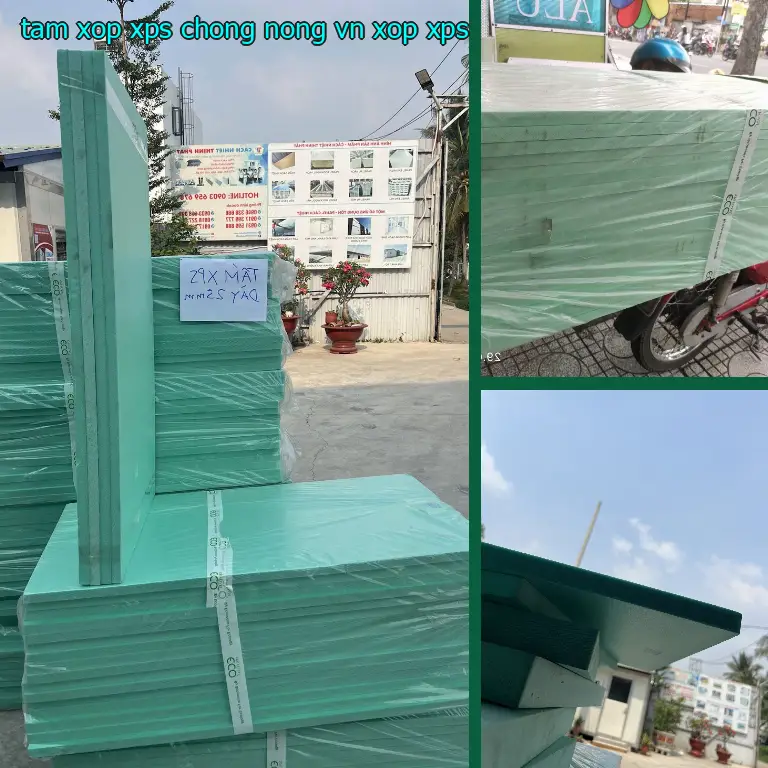 Danh mục tấm xốp XPS chống nóng VN: Xốp XPS Danh mục tấm xốp XPS chống nóng VN: Xốp XPS