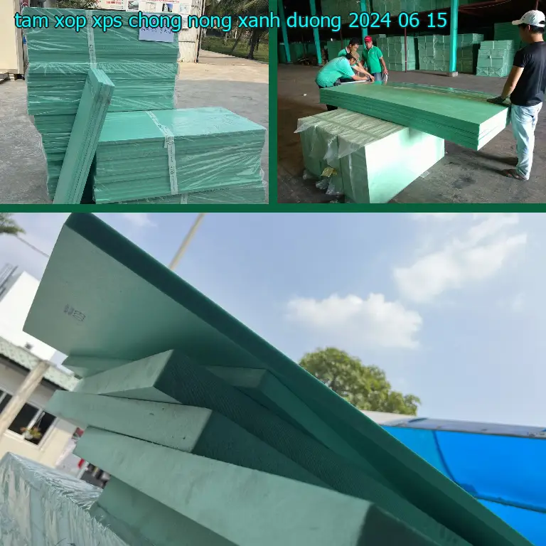 Ngày sản xuất tấm xốp XPS chống nóng Xanh dương: 2024-06-15 Ngày sản xuất tấm xốp XPS chống nóng Xanh dương: 2024-06-15