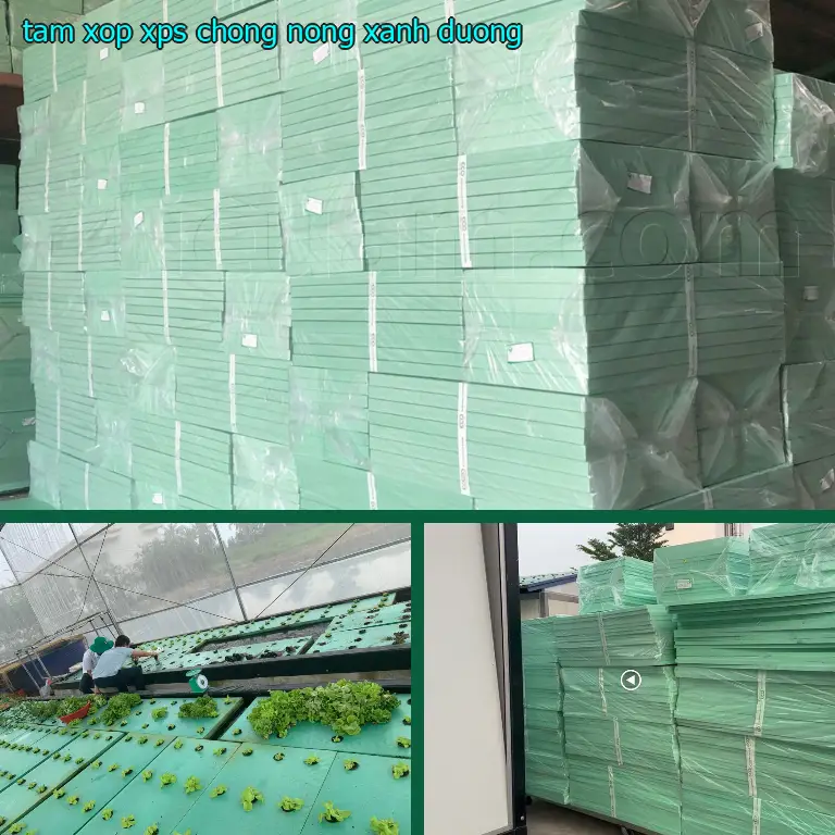 Tấm xốp XPS chống nóng Xanh dương