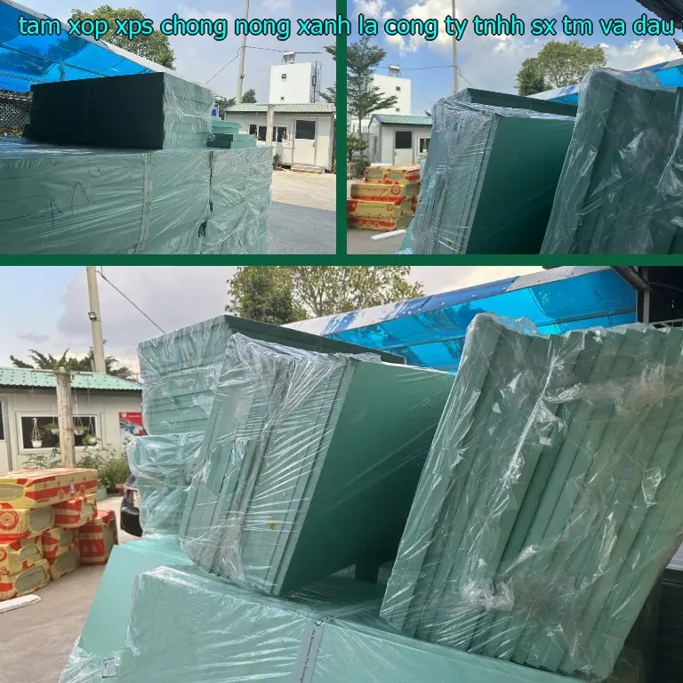 Nhà sản xuất tấm xốp XPS chống nóng Xanh lá: Công ty TNHH SX TM và đầu tư Tiến Phong