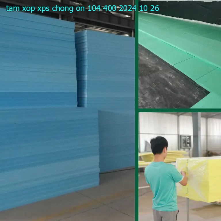 Ngày sản xuất tấm xốp XPS chống ồn 104.400₫: 2024-10-26