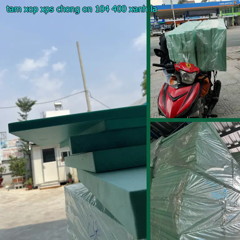 Màu sắc tấm xốp XPS chống ồn 104.400₫: Xanh lá
